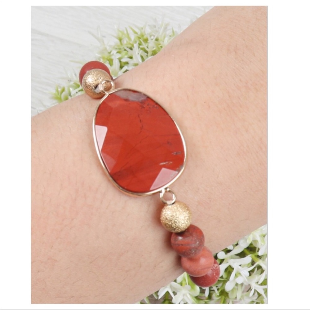✅ Natural Stone Stretch Bracelet - Picture 8 of 12